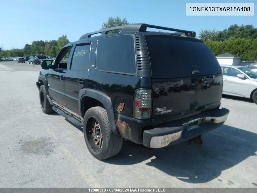 1GNEK13TX6R156408 2006 Chevrolet Tahoe K1500