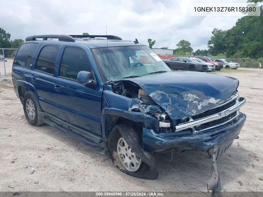 2006 Chevrolet Tahoe Z71 VIN: 1GNEK13Z76R158380 Lot: 39945996