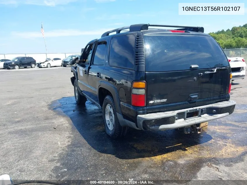 2006 Chevrolet Tahoe Z71 VIN: 1GNEC13T56R102107 Lot: 40194680