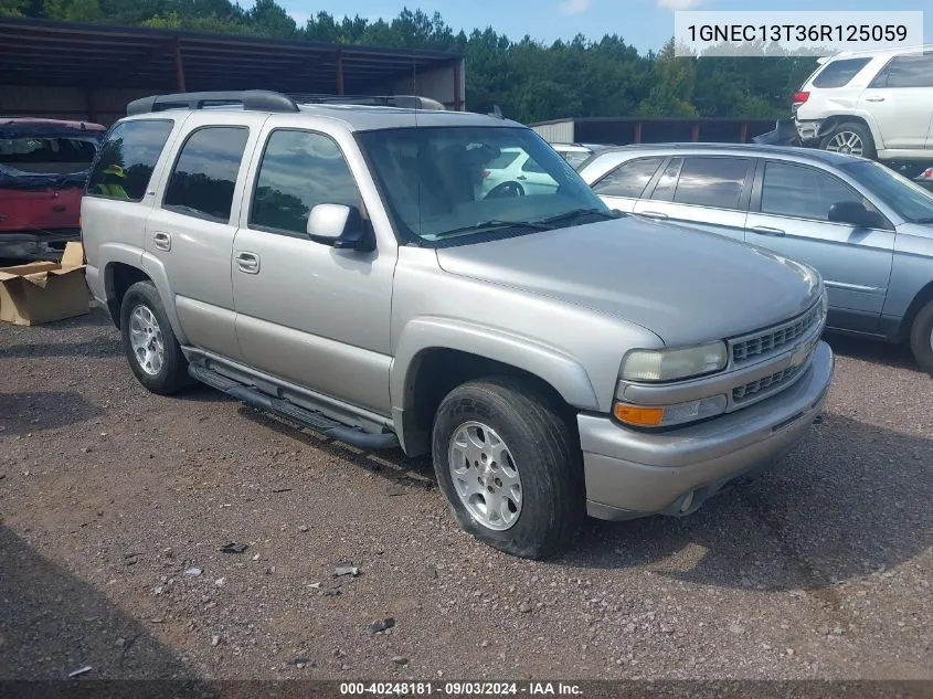 2006 Chevrolet Tahoe Z71 VIN: 1GNEC13T36R125059 Lot: 40248181