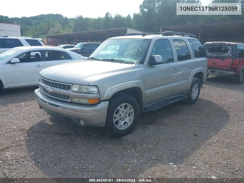 2006 Chevrolet Tahoe Z71 VIN: 1GNEC13T36R125059 Lot: 40248181