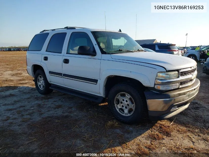 2006 Chevrolet Tahoe Ls VIN: 1GNEC13V86R169253 Lot: 40573006