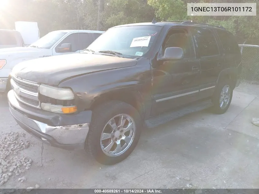 2006 Chevrolet Tahoe C1500 VIN: 1GNEC13T06R101172 Lot: 40589261