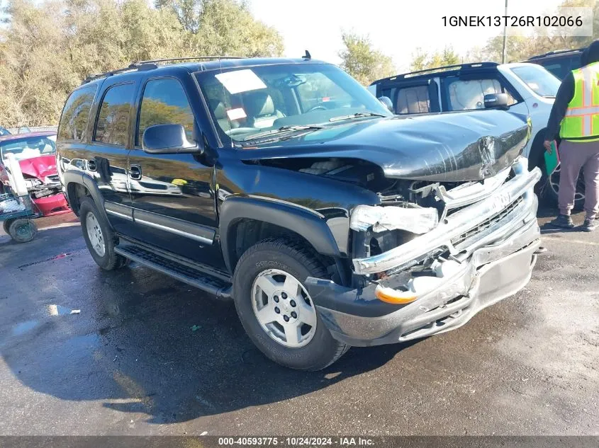 2006 Chevrolet Tahoe Lt VIN: 1GNEK13T26R102066 Lot: 40593775