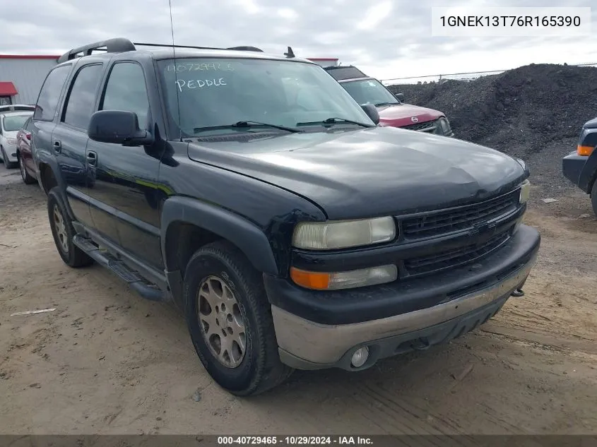 2006 Chevrolet Tahoe Z71 VIN: 1GNEK13T76R165390 Lot: 40729465