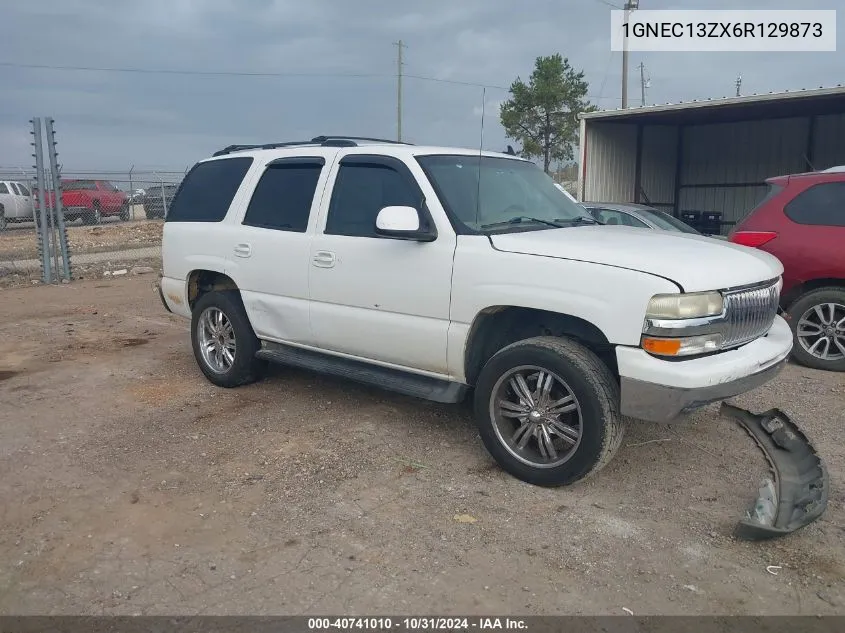 2006 Chevrolet Tahoe Lt VIN: 1GNEC13ZX6R129873 Lot: 40741010