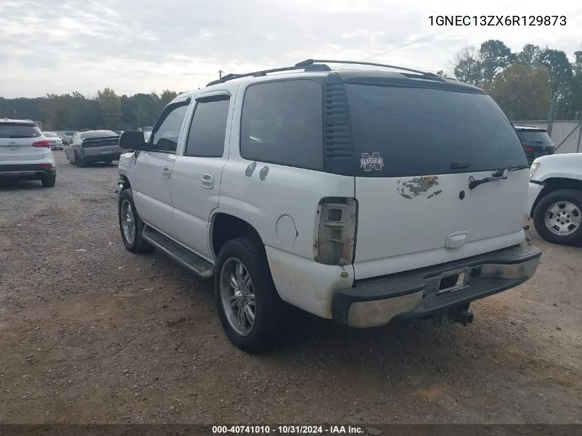 2006 Chevrolet Tahoe Lt VIN: 1GNEC13ZX6R129873 Lot: 40741010