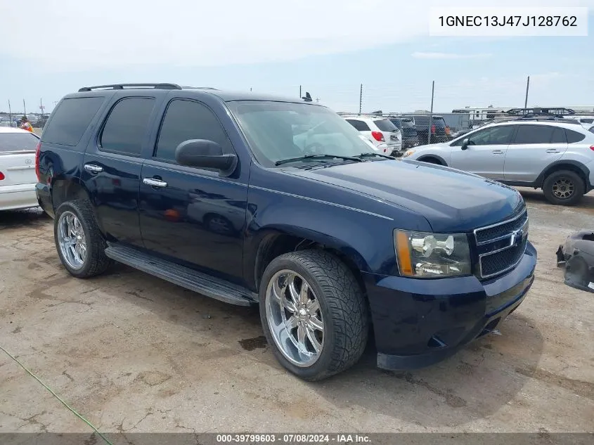 2007 Chevrolet Tahoe Ls VIN: 1GNEC13J47J128762 Lot: 39799603