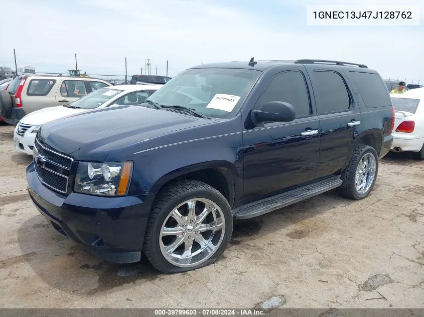 2007 Chevrolet Tahoe Ls VIN: 1GNEC13J47J128762 Lot: 39799603