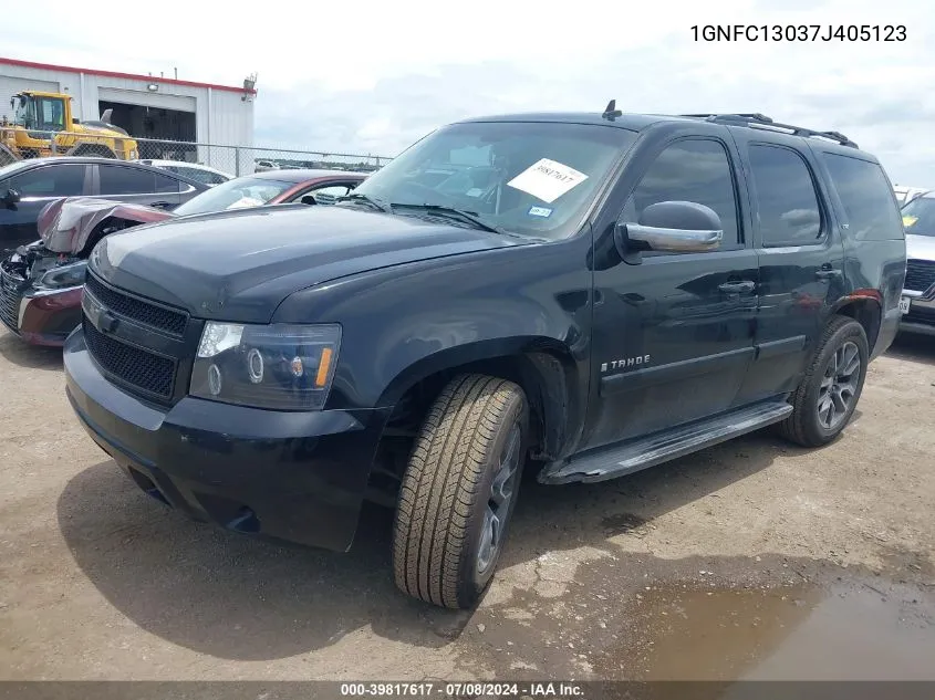 2007 Chevrolet Tahoe Ltz VIN: 1GNFC13037J405123 Lot: 39817617