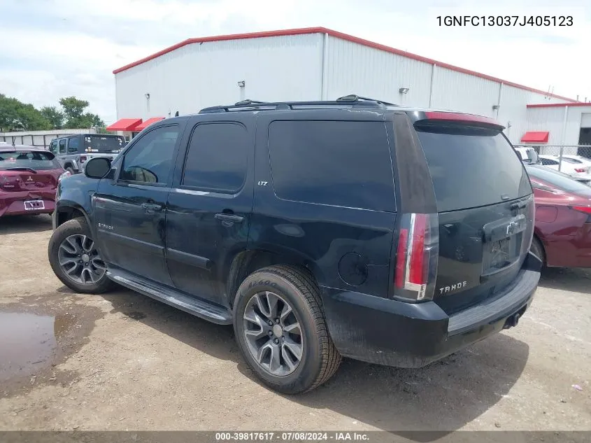 2007 Chevrolet Tahoe Ltz VIN: 1GNFC13037J405123 Lot: 39817617