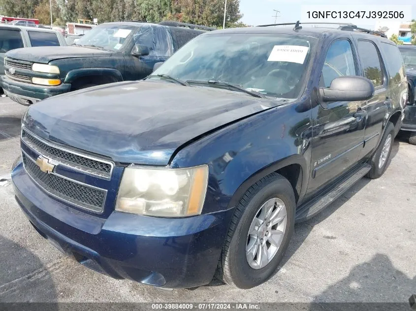 1GNFC13C47J392506 2007 Chevrolet Tahoe Ls