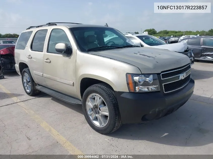 1GNFC13017R223857 2007 Chevrolet Tahoe Ls/Lt/Ltz