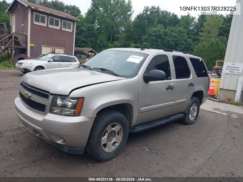 2007 Chevrolet Tahoe Ls VIN: 1GNFK13037R328225 Lot: 40203136