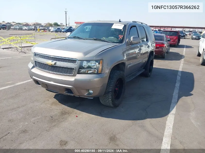 2007 Chevrolet Tahoe Ls VIN: 1GNFC13057R366262 Lot: 40290185