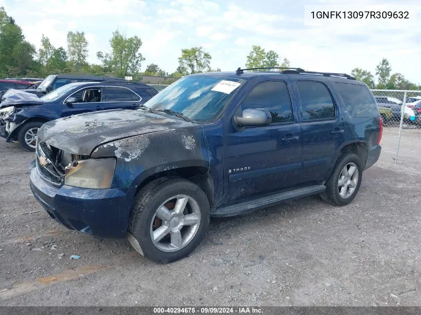 2007 Chevrolet Tahoe Ls/Lt/Ltz VIN: 1GNFK13097R309632 Lot: 40294675