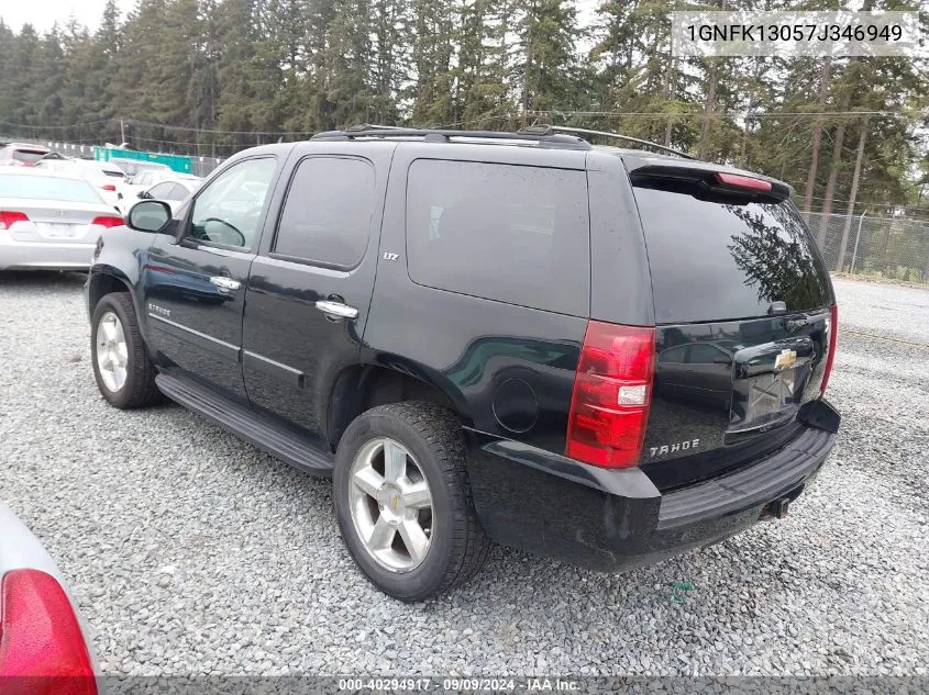 2007 Chevrolet Tahoe Ltz VIN: 1GNFK13057J346949 Lot: 40294917