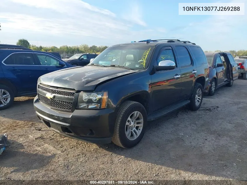 2007 Chevrolet Tahoe Lt VIN: 1GNFK13077J269288 Lot: 40297851