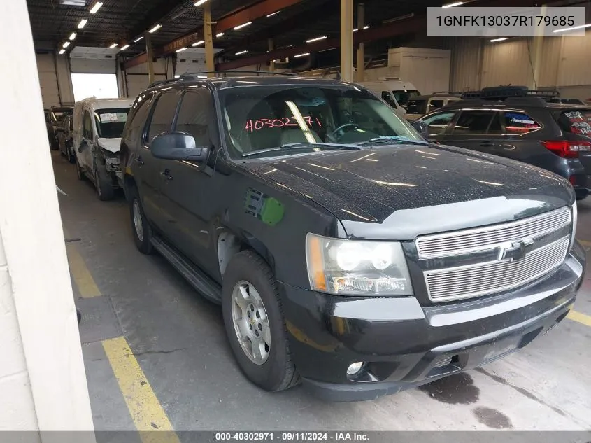 1GNFK13037R179685 2007 Chevrolet Tahoe K1500