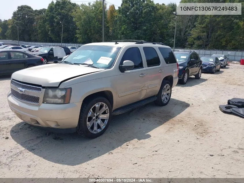 1GNFC13067R249483 2007 Chevrolet Tahoe Lt