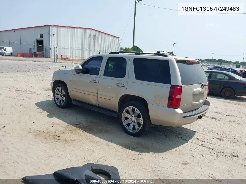 1GNFC13067R249483 2007 Chevrolet Tahoe Lt