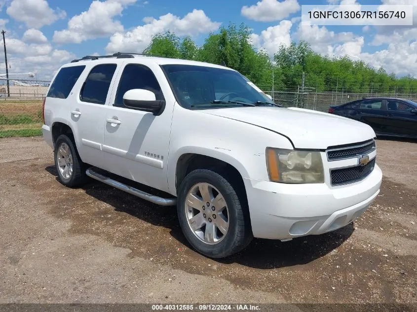 1GNFC13067R156740 2007 Chevrolet Tahoe Lt