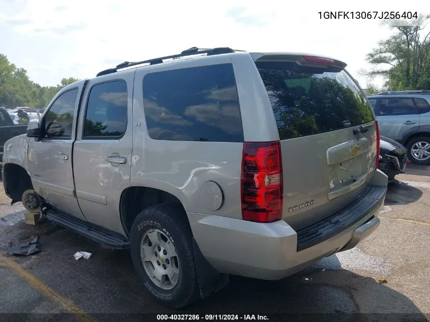 2007 Chevrolet Tahoe Lt VIN: 1GNFK13067J256404 Lot: 40327286