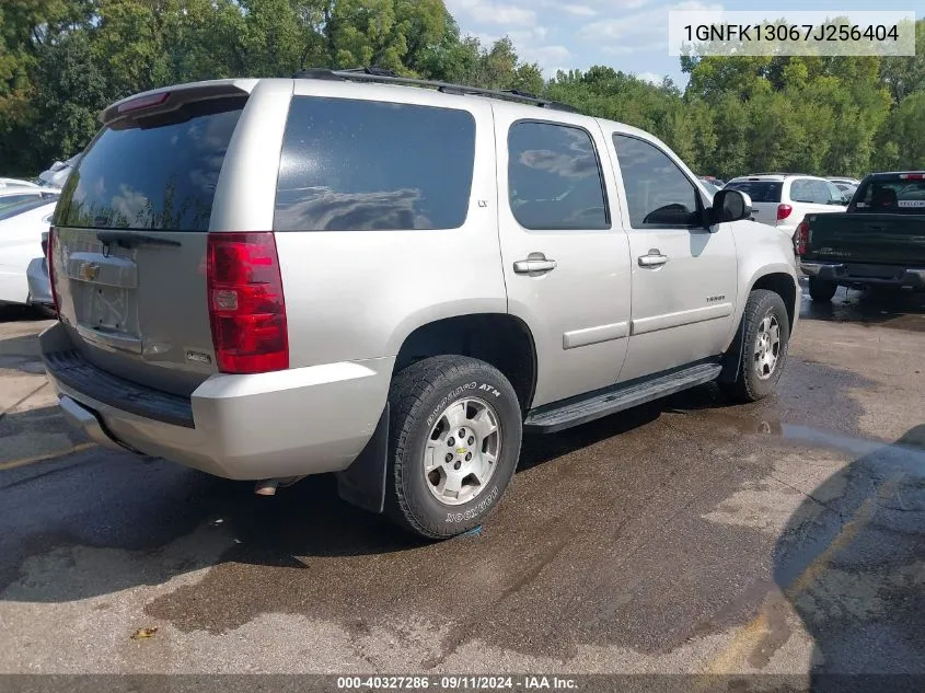 2007 Chevrolet Tahoe Lt VIN: 1GNFK13067J256404 Lot: 40327286