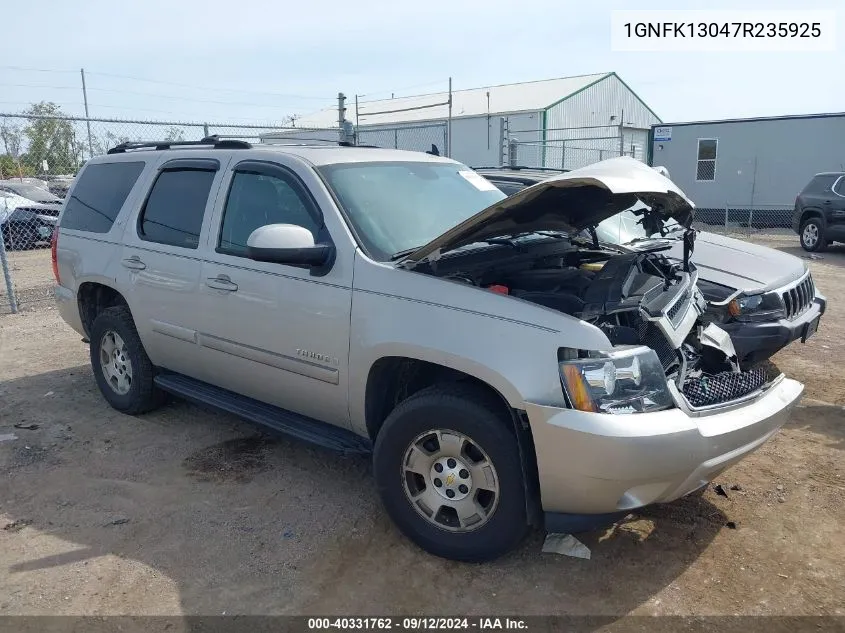 1GNFK13047R235925 2007 Chevrolet Tahoe Lt