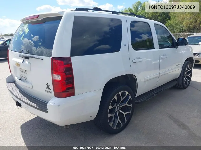 2007 Chevrolet Tahoe Lt VIN: 1GNFC13097J340889 Lot: 40347907