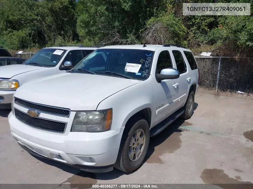 1GNFC13J27R409061 2007 Chevrolet Tahoe Lt