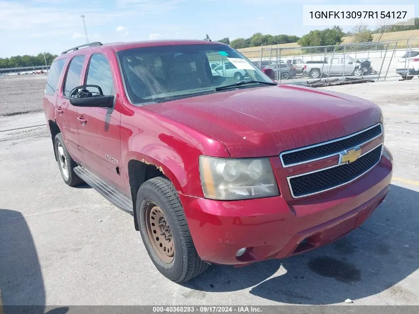 2007 Chevrolet Tahoe Ltz VIN: 1GNFK13097R154127 Lot: 40368283