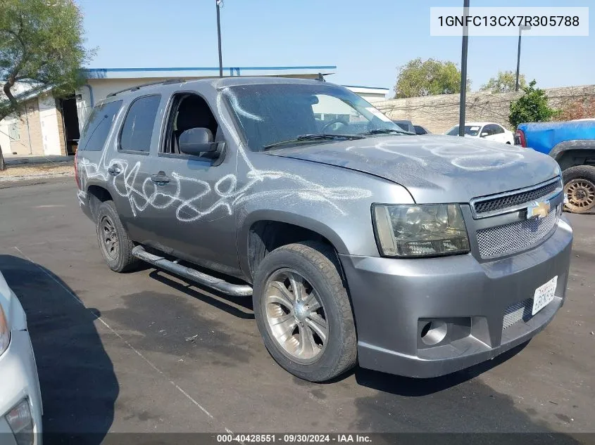 2007 Chevrolet Tahoe C1500 VIN: 1GNFC13CX7R305788 Lot: 40428551