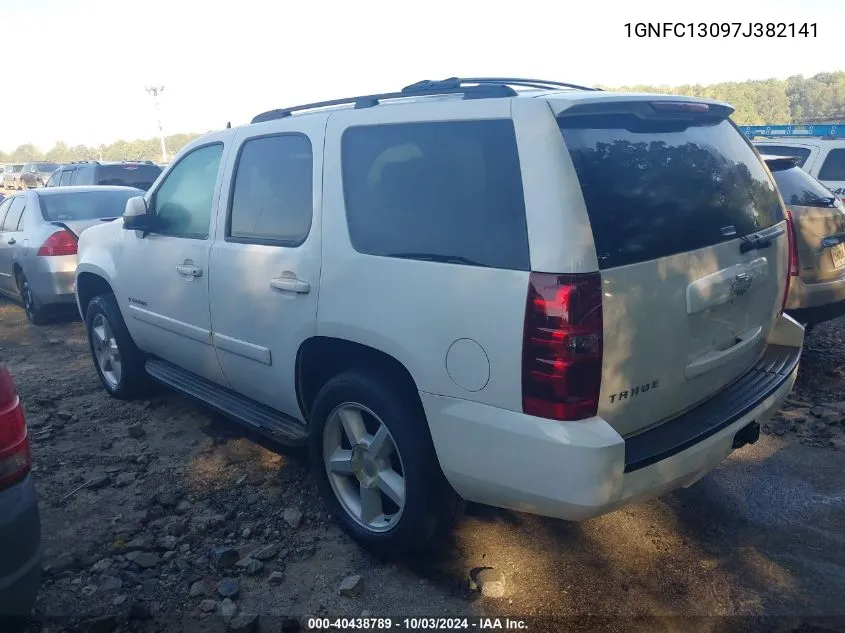 1GNFC13097J382141 2007 Chevrolet Tahoe Lt