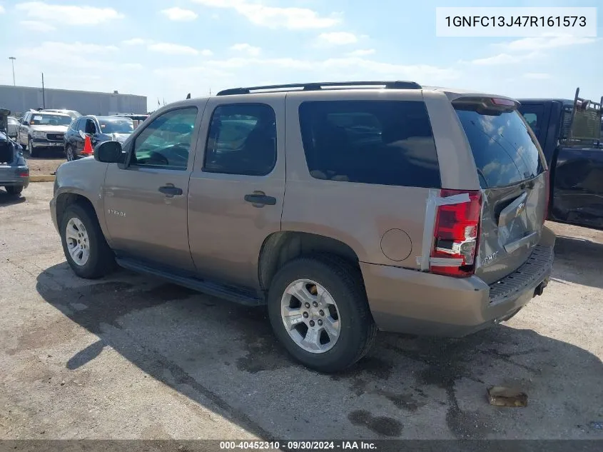 2007 Chevrolet Tahoe Ls VIN: 1GNFC13J47R161573 Lot: 40452310