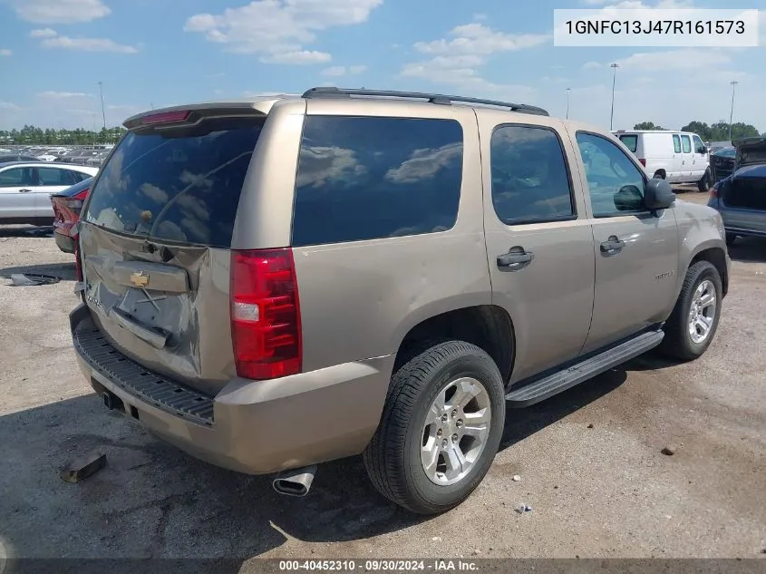 2007 Chevrolet Tahoe Ls VIN: 1GNFC13J47R161573 Lot: 40452310