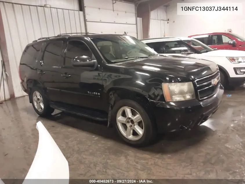 1GNFC13037J344114 2007 Chevrolet Tahoe Lt