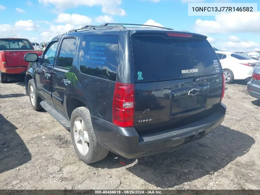 2007 Chevrolet Tahoe Ltz VIN: 1GNFC13J77R146582 Lot: 40454619