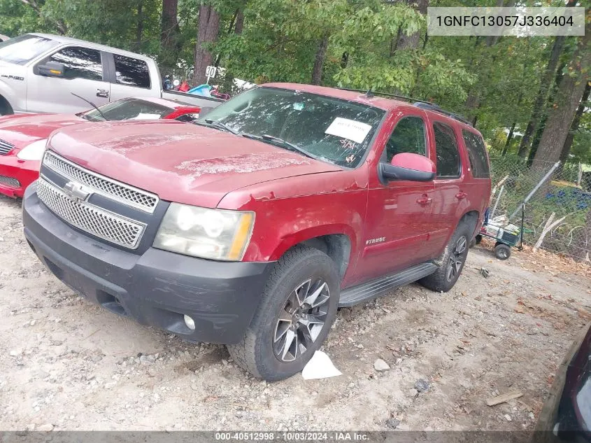 1GNFC13057J336404 2007 Chevrolet Tahoe Lt