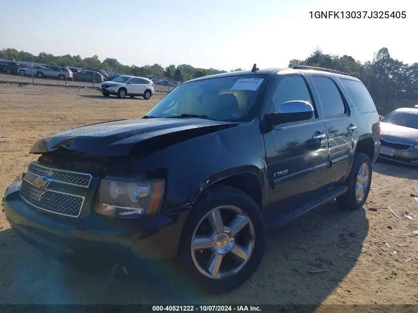 2007 Chevrolet Tahoe Ltz VIN: 1GNFK13037J325405 Lot: 40521222