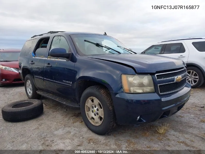 2007 Chevrolet Tahoe Lt VIN: 1GNFC13J07R165877 Lot: 40532660