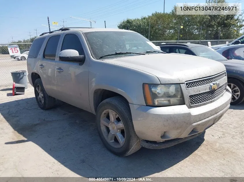 2007 Chevrolet Tahoe Ltz VIN: 1GNFC13047R246971 Lot: 40549871