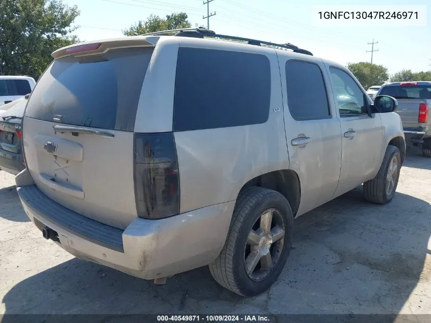 2007 Chevrolet Tahoe Ltz VIN: 1GNFC13047R246971 Lot: 40549871