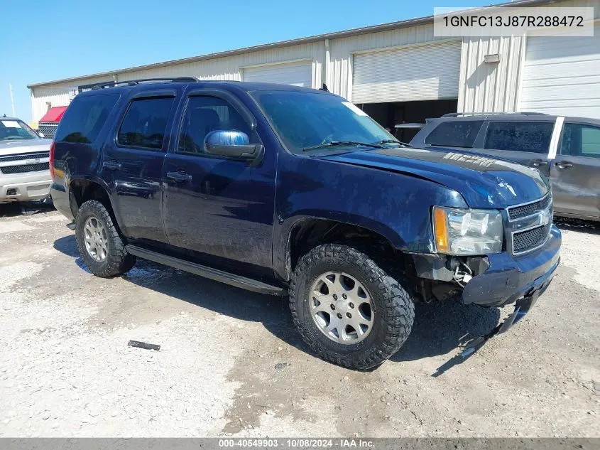 1GNFC13J87R288472 2007 Chevrolet Tahoe Lt