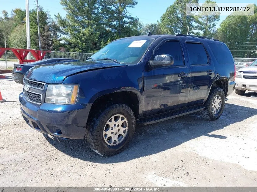 2007 Chevrolet Tahoe Lt VIN: 1GNFC13J87R288472 Lot: 40549903