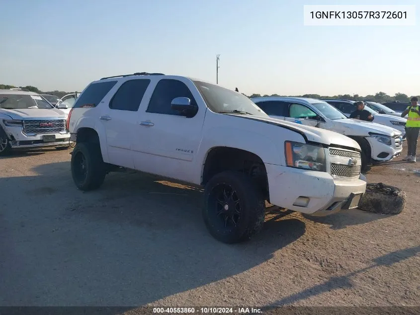 2007 Chevrolet Tahoe Lt VIN: 1GNFK13057R372601 Lot: 40553860