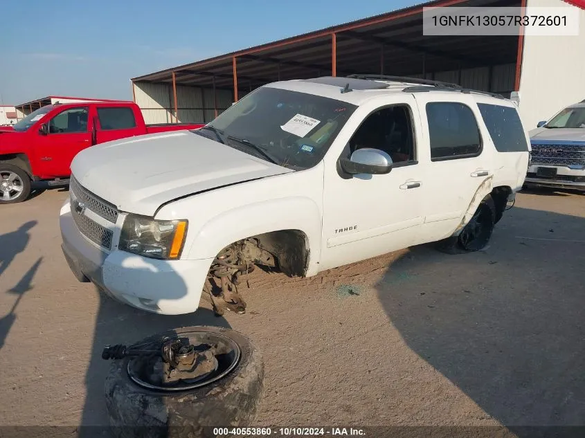 2007 Chevrolet Tahoe Lt VIN: 1GNFK13057R372601 Lot: 40553860