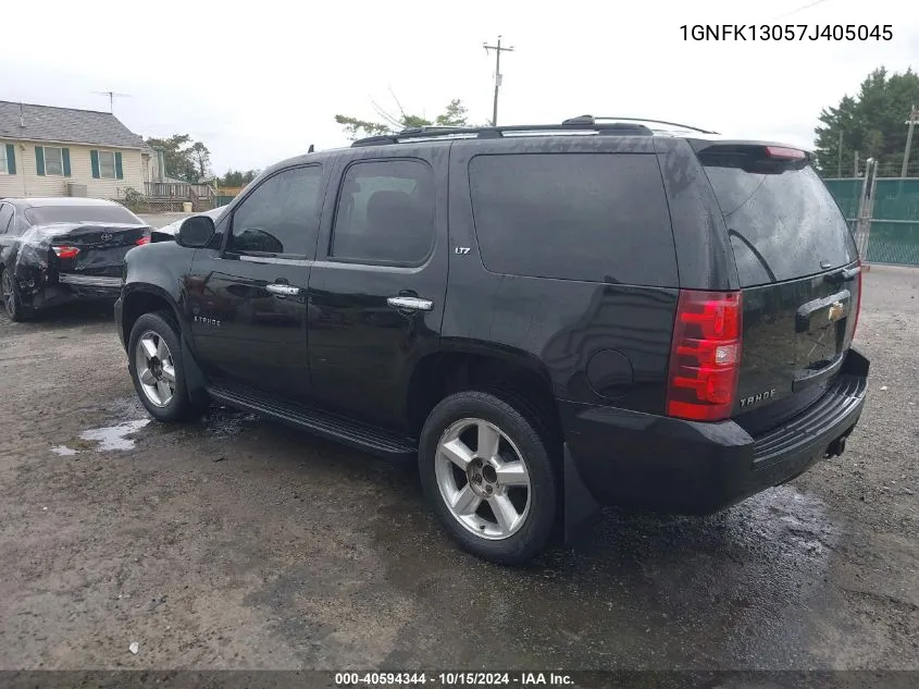 2007 Chevrolet Tahoe Ltz VIN: 1GNFK13057J405045 Lot: 40594344