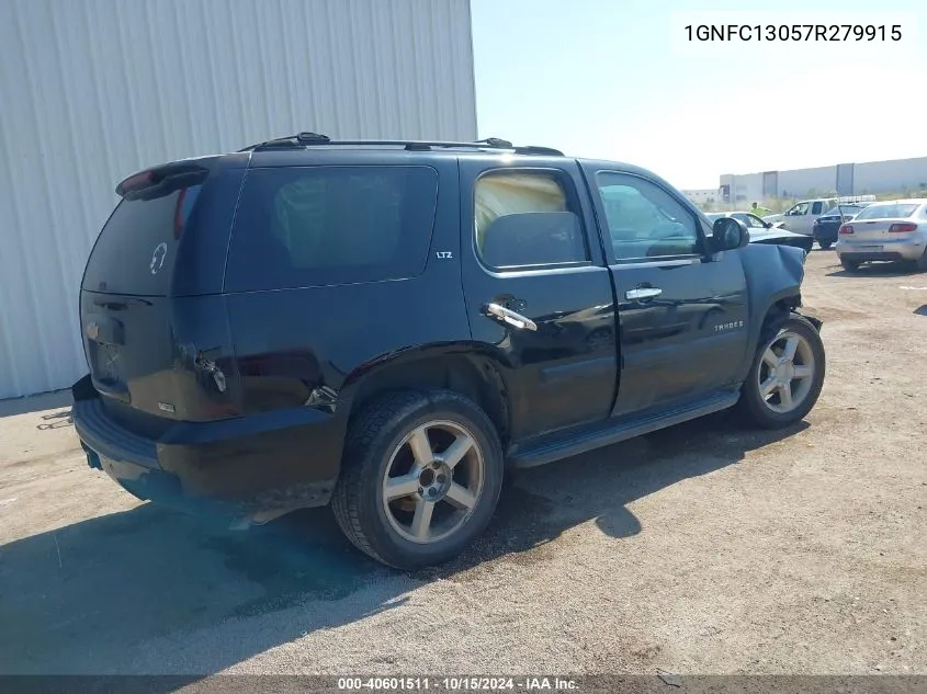 2007 Chevrolet Tahoe Ltz VIN: 1GNFC13057R279915 Lot: 40601511