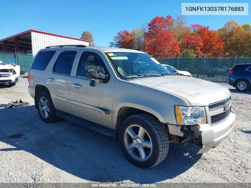 2007 Chevrolet Tahoe Ltz VIN: 1GNFK13037R176883 Lot: 40645798